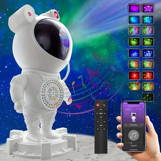 Astronaut Blootooth Projector Light + Speaker